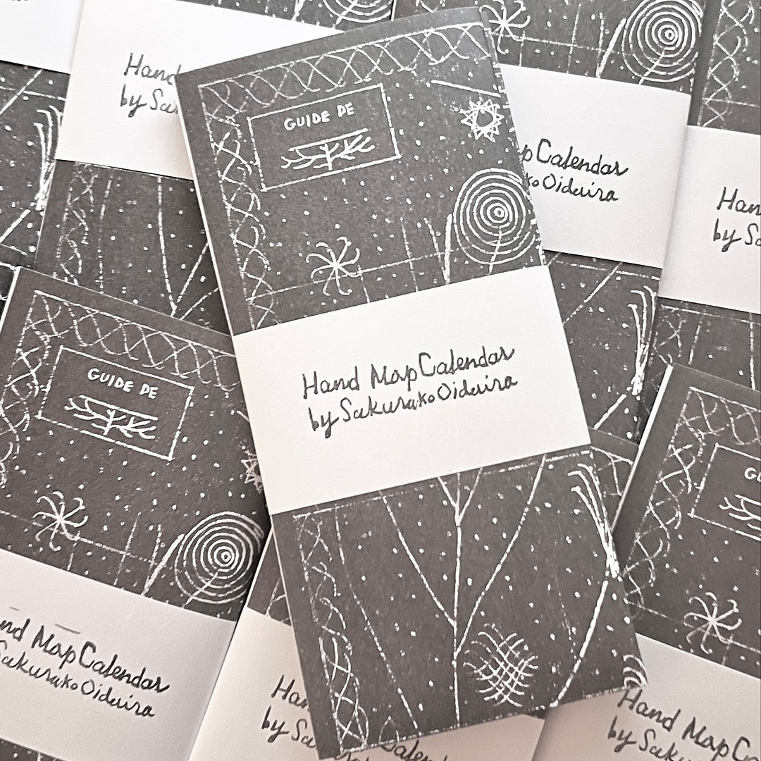 Hand Map Calendar 2026 By Sakurako Oidaira