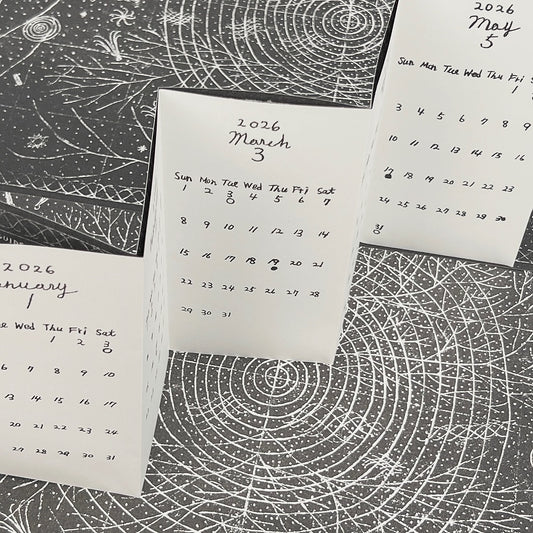 Hand Map Calendar 2026 By Sakurako Oidaira