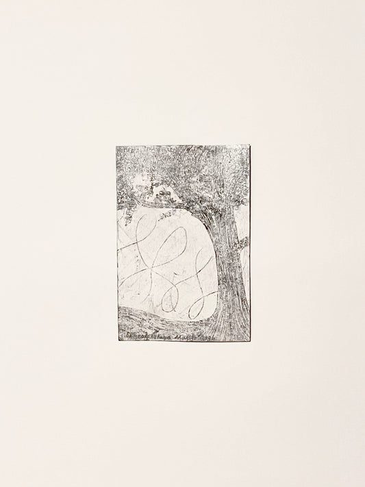 Peace piece no.3  [ Oak wood, Framed ]
